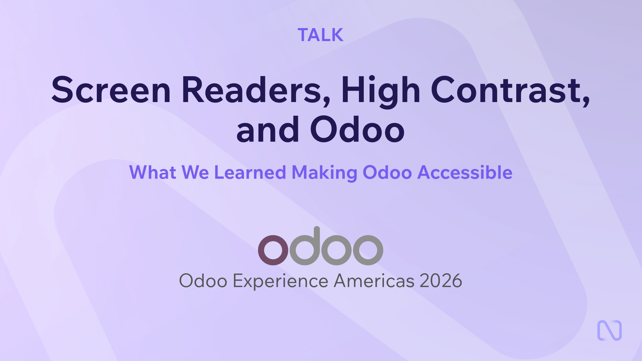 What We Learned Making Odoo Accessible